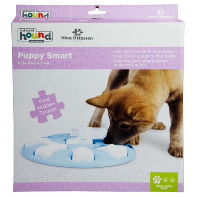 Nina Ottosson Intelligenzspielzeug Puppy Smart blau