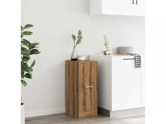 Armoire d'apothicaire chêne artisanal bois d'ingénierie