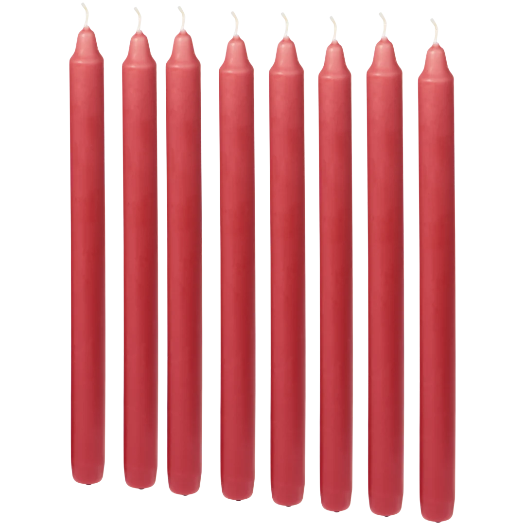 Dinerkaarsen 29 cm | 8 stuks | diverse kleuren