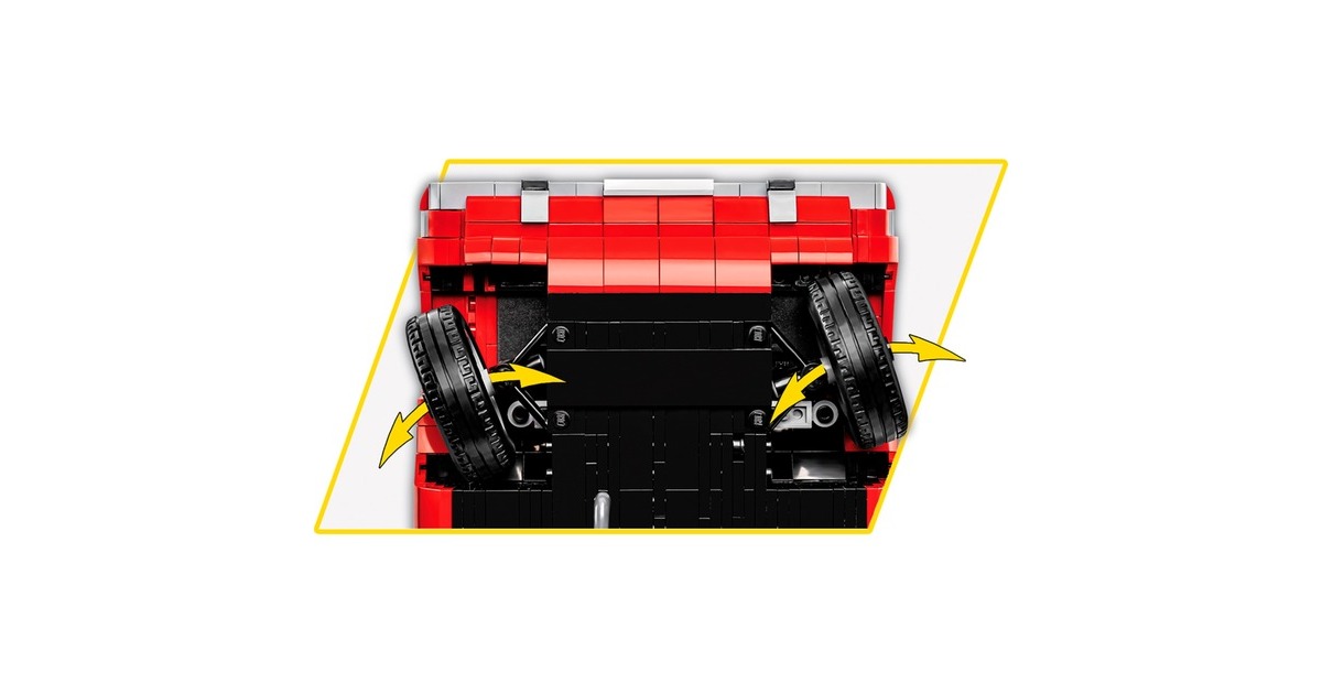 COBIOpel Rekord C Coupe Constructiespeelgoed  (Schaal 1:12)