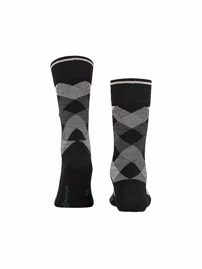 BURLINGTON Herren Socken NEWCASTLE black schwarz
