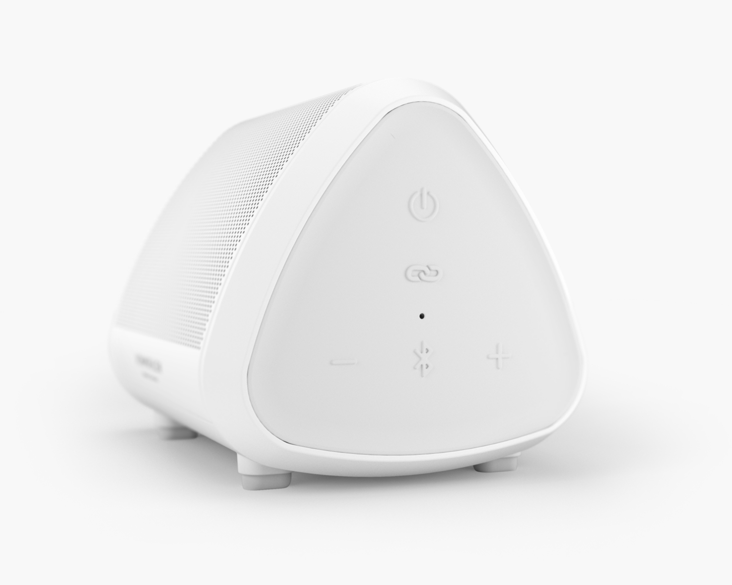 Air Beats Mini Smart Bluetooth Lautsprecher Wireless Speaker IPX6 (ABM00002) - Weiss
