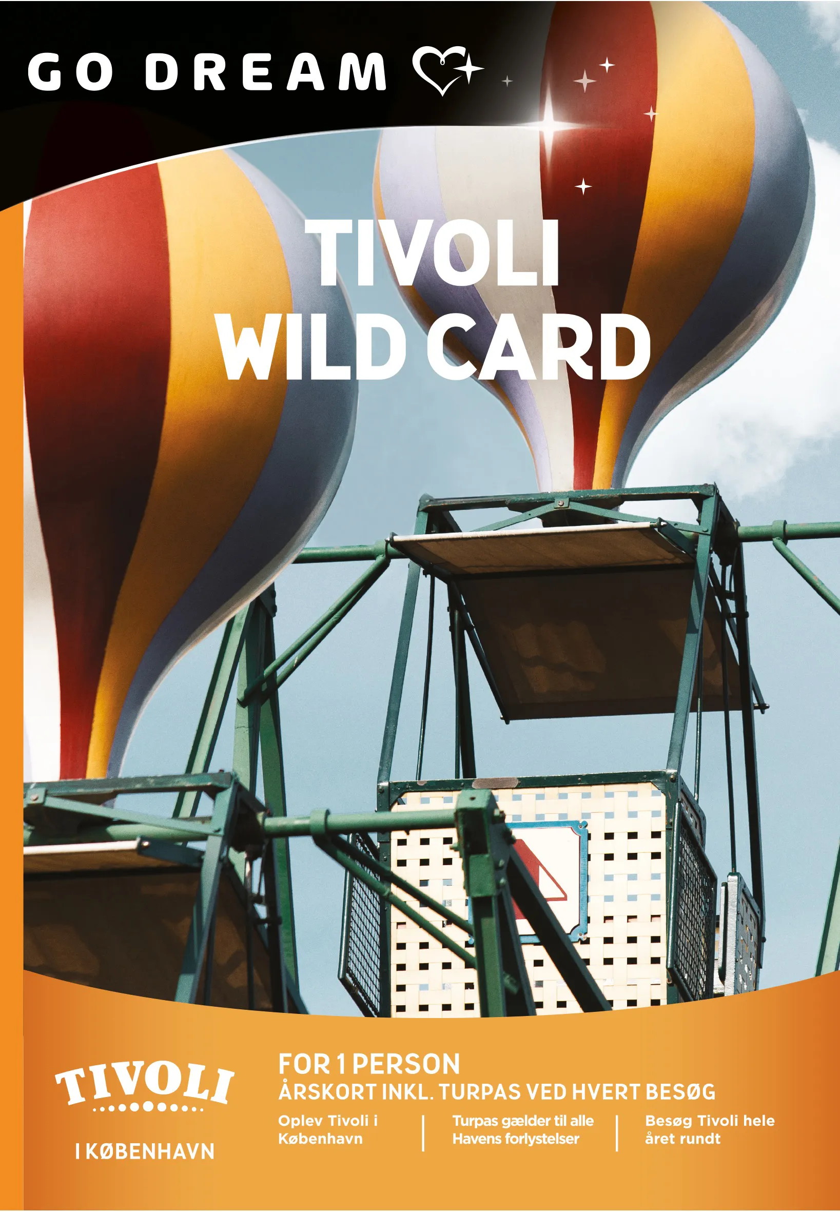 GO DREAM Gavekort - Tivoli Wildcard