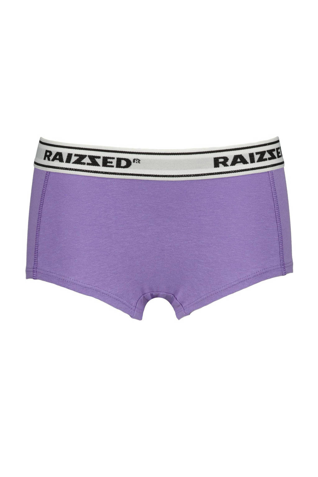 short Nora - set van 7 zwart/grijs melange/lila