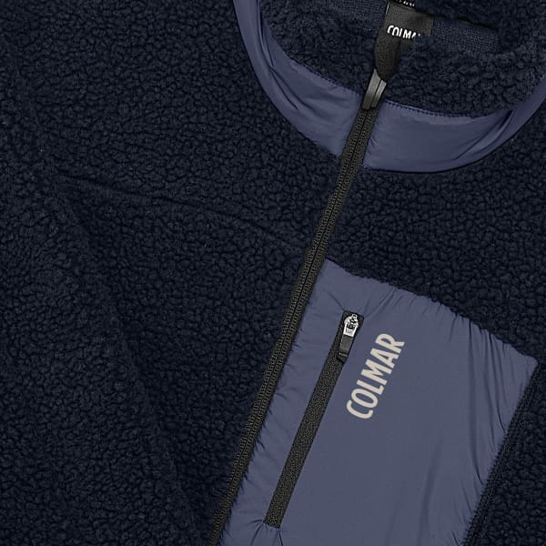 Veste polaire COLMAR M SWEATSHIRT SHERPA NAVY