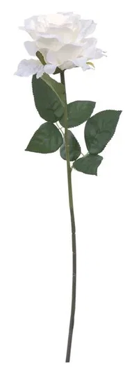 Rose snitt kunstig Høyde 63 cm
