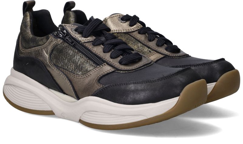 Xsensible SWX19 Stretchwalker Sneakers Zwart Dames