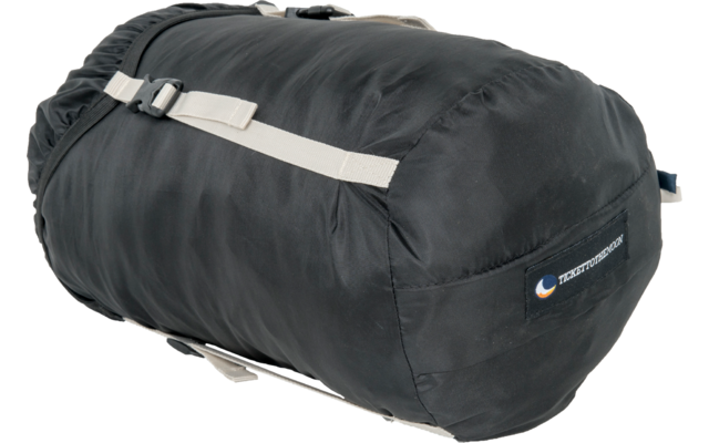 Ticket to the Moon Moonquilt Compact Hängematten Schlafsack 200 x 140 cm blau/orange