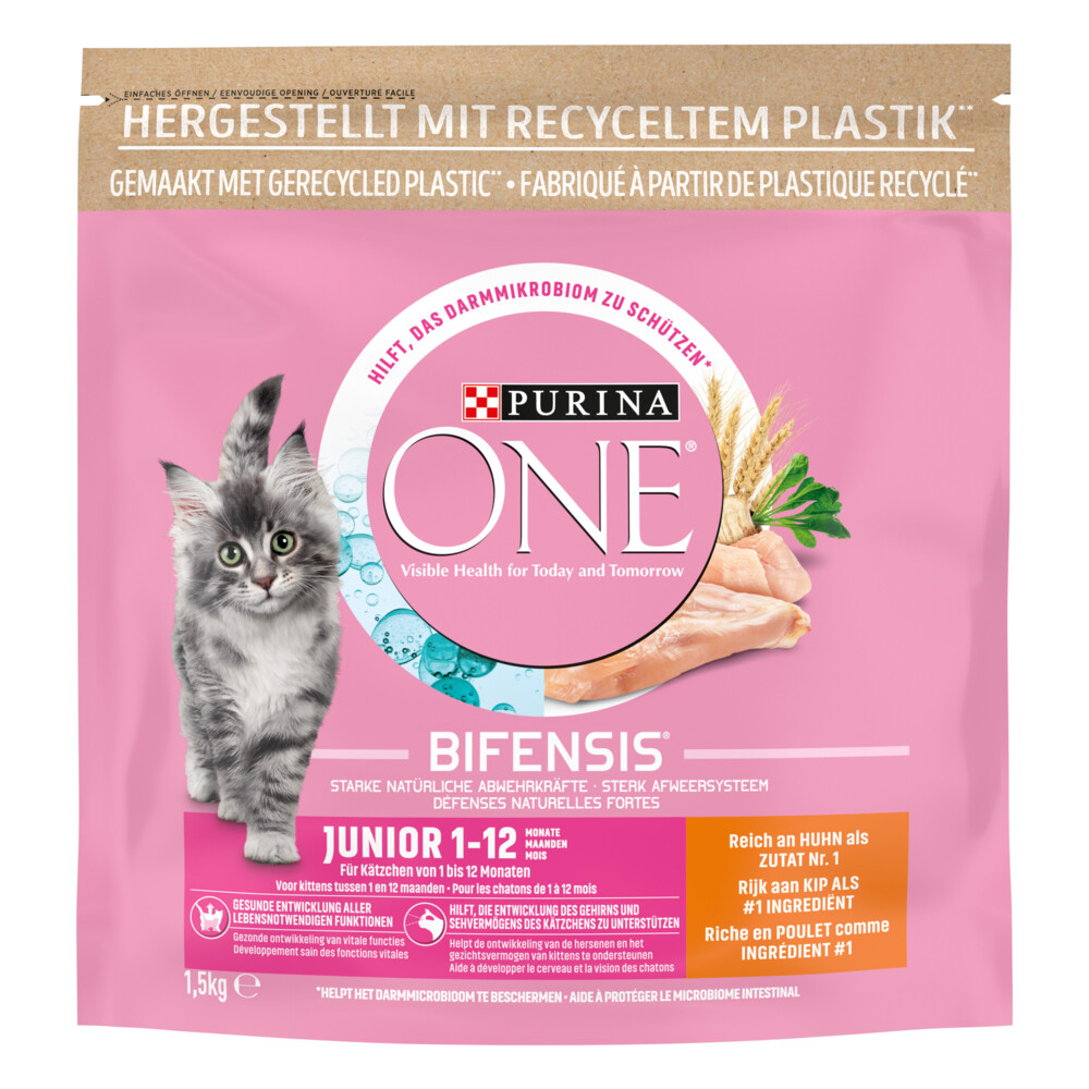 Purina ONE Junior Kip - Volkoren Granen1,5 kg