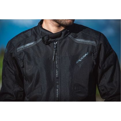 Veste Ixon MIDGAIR WATERPROOF - Noir / Gris