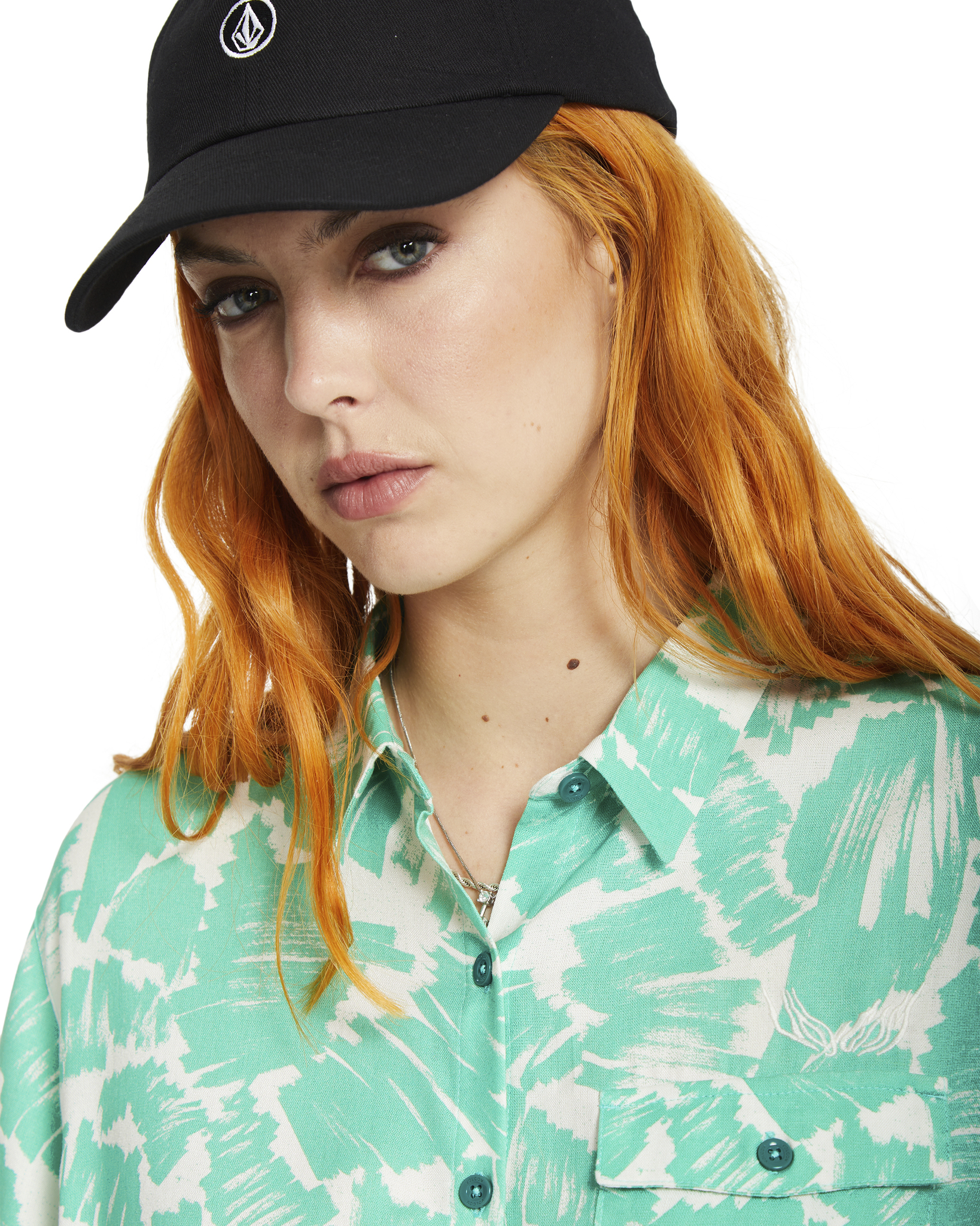 Volcom FA Alix Woven 2 SS Jade
