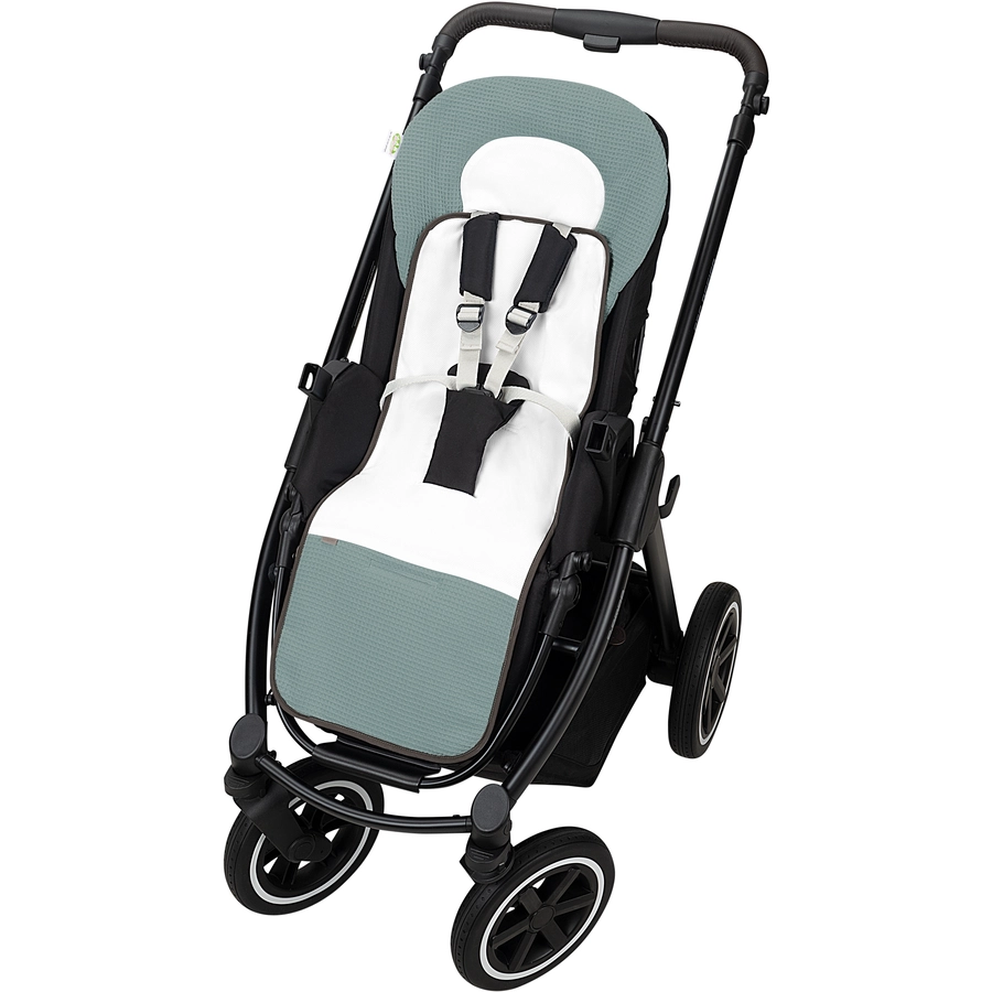 odenwälder Kinderwagen-Auflage Babycool mineral green