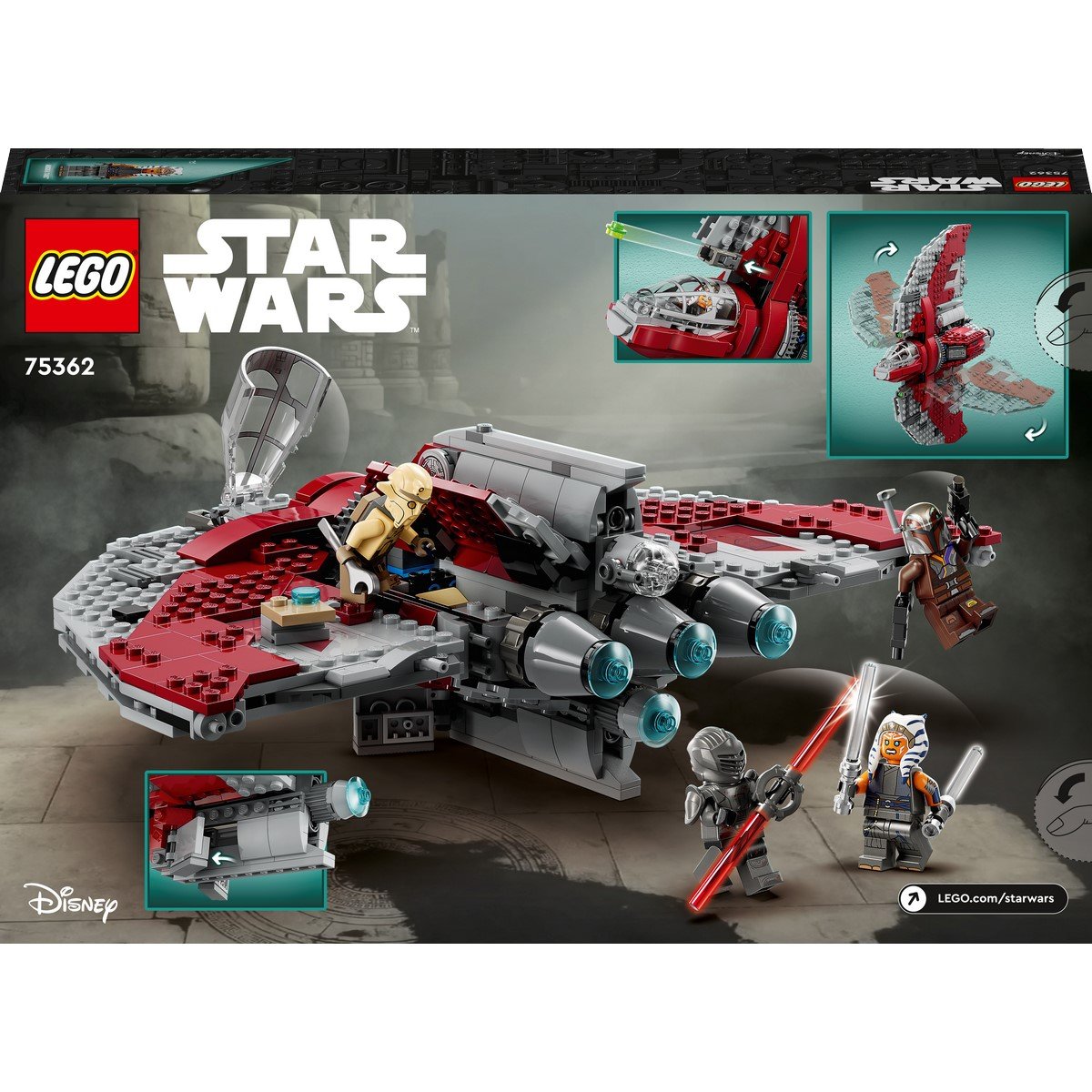 La navette T-6 d’Ahsoka Tano Lego Star Wars 75362