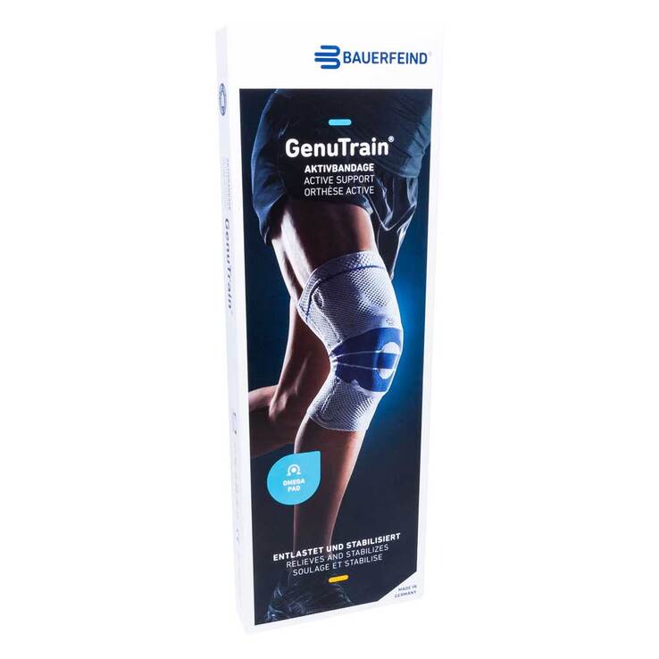 Genutrain Kniebandage Größe 3 titan, 1 St