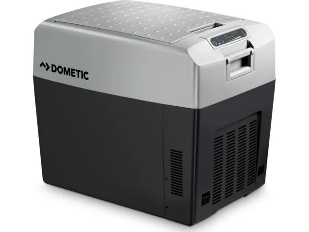 Dometic TropiCool TCX 35 - Transportabelt køleskab - bredde: 37.6 cm - dybde: 55 cm - højde: 46 cm - 33 liter - Klasse F - grå