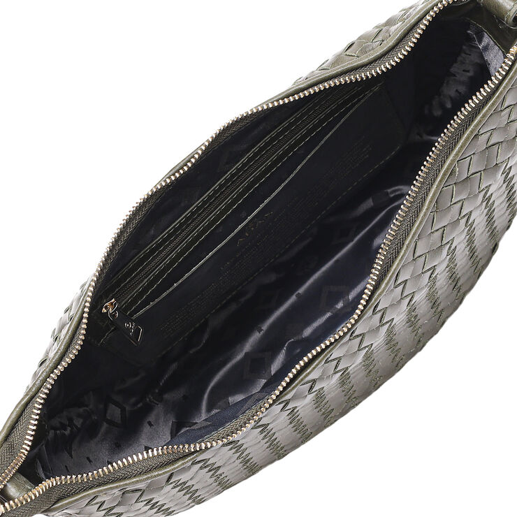 ADAX Salerno shoulder bag Marlin Olive