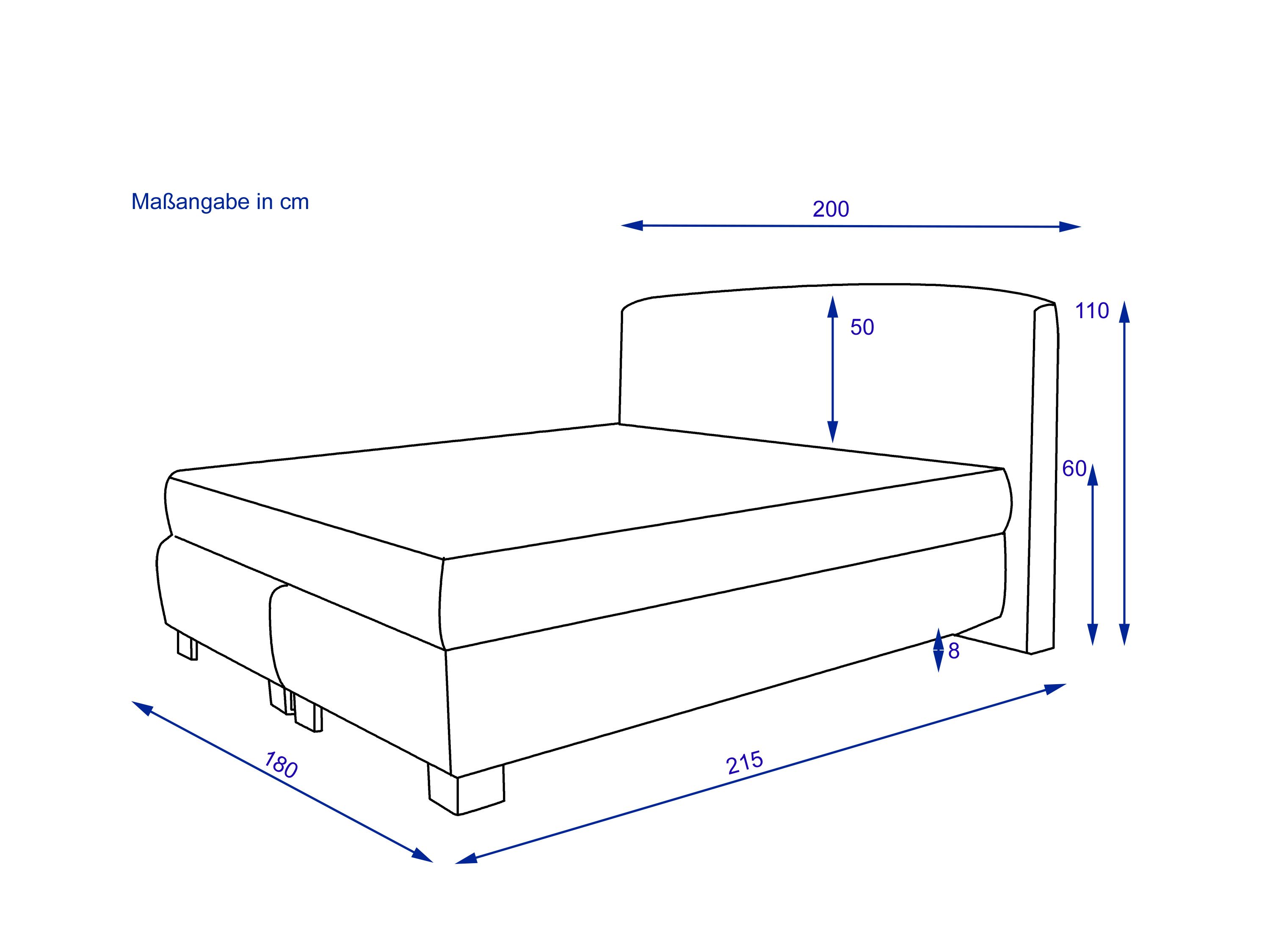 Boxspringbett vito ARYELLE