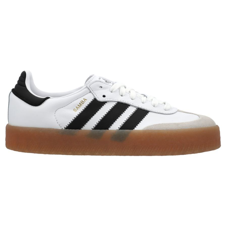 adidas Originals Chaussures Sambae - Blanc/Noir/Doré Femme