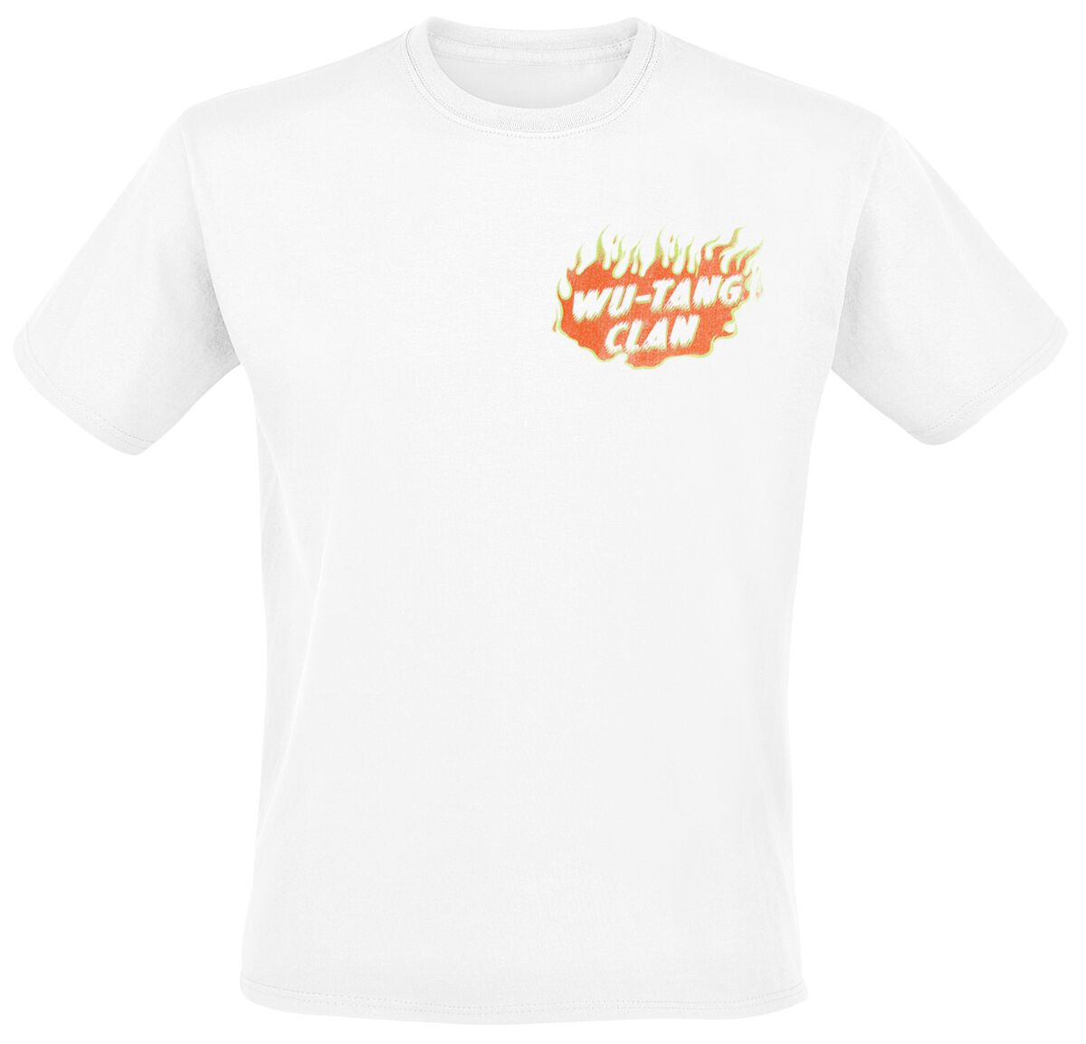 Flaming Logo | Wu-Tang Clan T-Shirt Manches courtes
