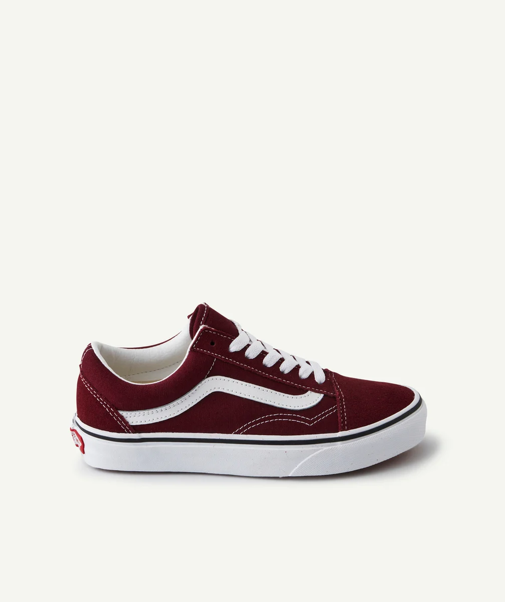 VANSBASKETS OLD SKOOL ROUGE ET BLANCHE