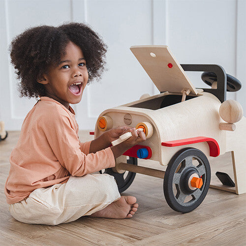 Plan toys speelauto monteur