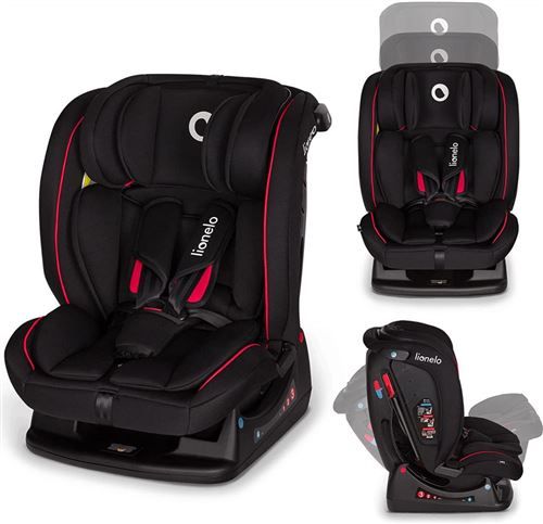 Siège-Auto Bébé Lionelo Aart Noir Carbon Red