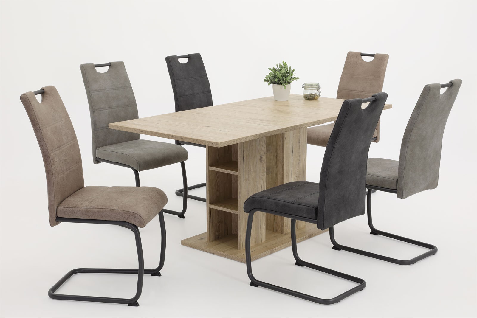 Esstisch STEFFI 120-160 x 80 cm