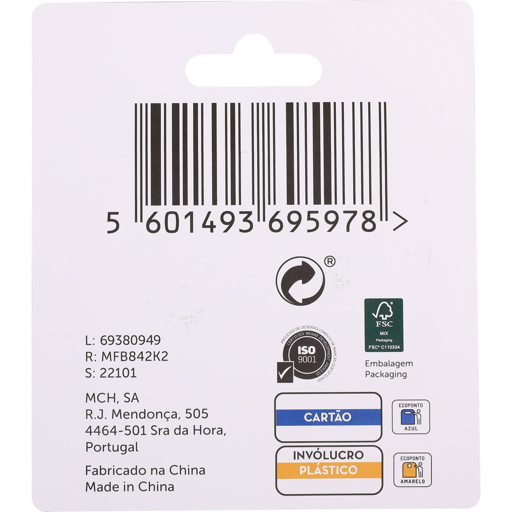 Fita Corretora Retratil 5mm x 6m 2 unidades Note!