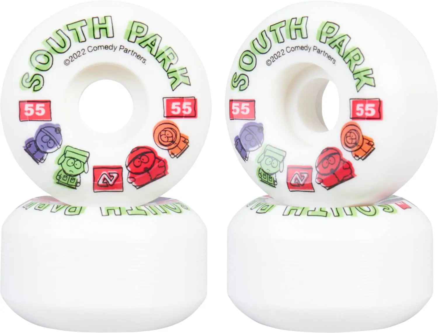 Hydroponic South Park 100A Skateboard Hjul 4-Pak | SkatePro