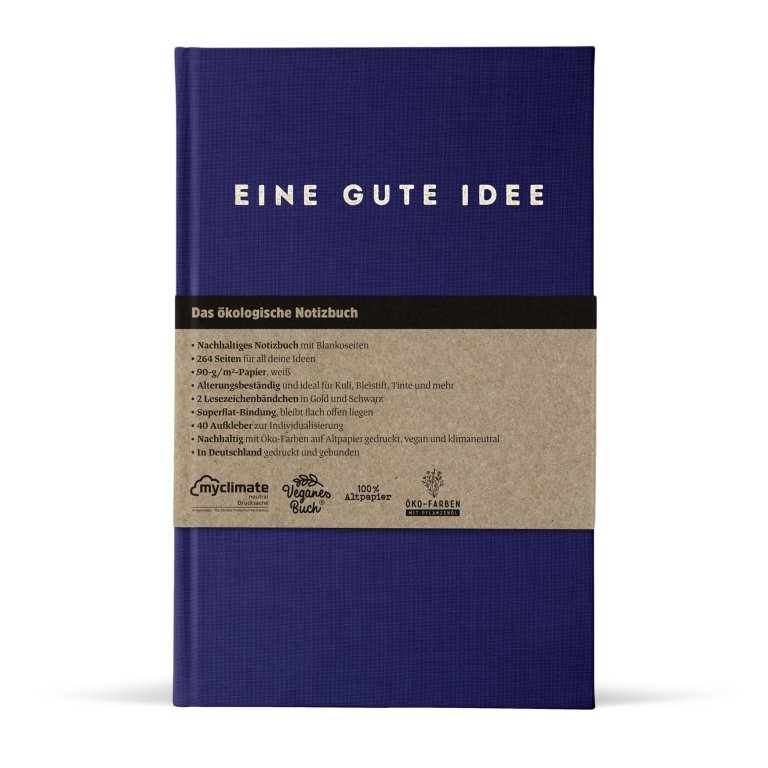Notizbuch Eine gute Idee