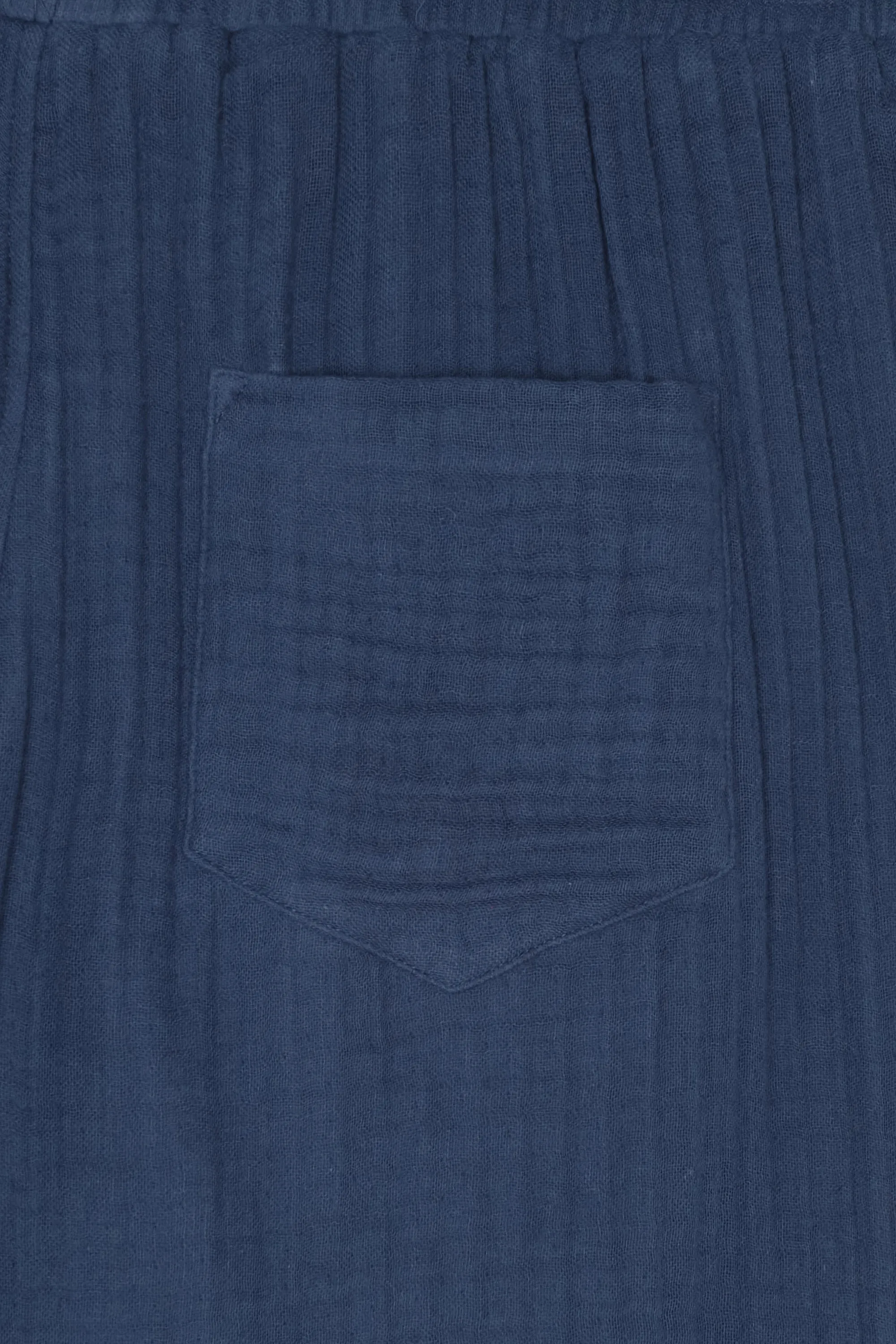Daily Paper Short enzi seersucker short Bleu