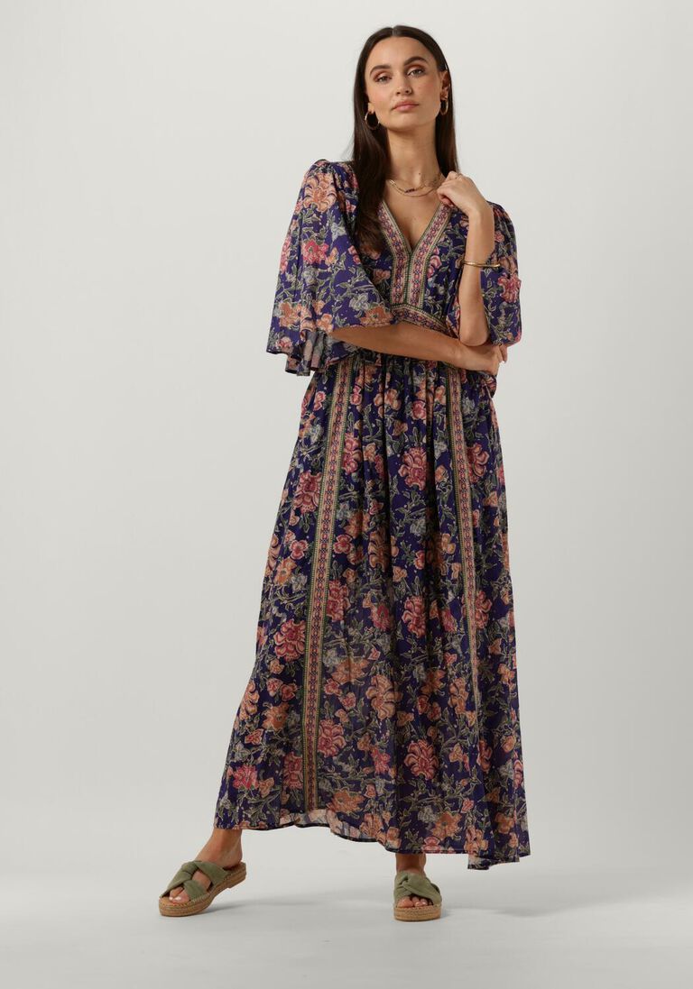 LOUIZON multi louizon maxi jurk fantastic