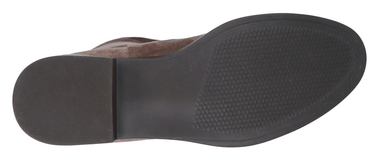 Caprice Schlupfstiefel  , Blockabsatz, Langschaftstiefel in klassischer Linie, XS Schaft