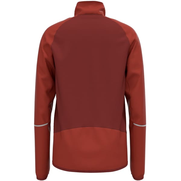 Veste ski de fond ODLO BRENSHOLMEN JACKET JR CINNABAR/SPICED APPLE
