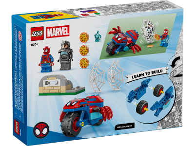 LEGO Spidey op zijn motor vs. Rhino (11206)