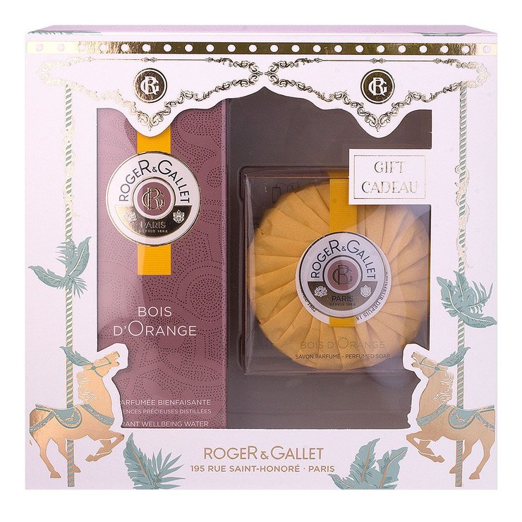 Coffret Noël 2018 bois d'orange