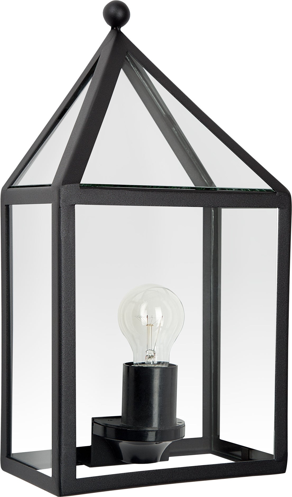 KS Verlichting wandlamp De Laren zwart 13 x 22 x 42 cm