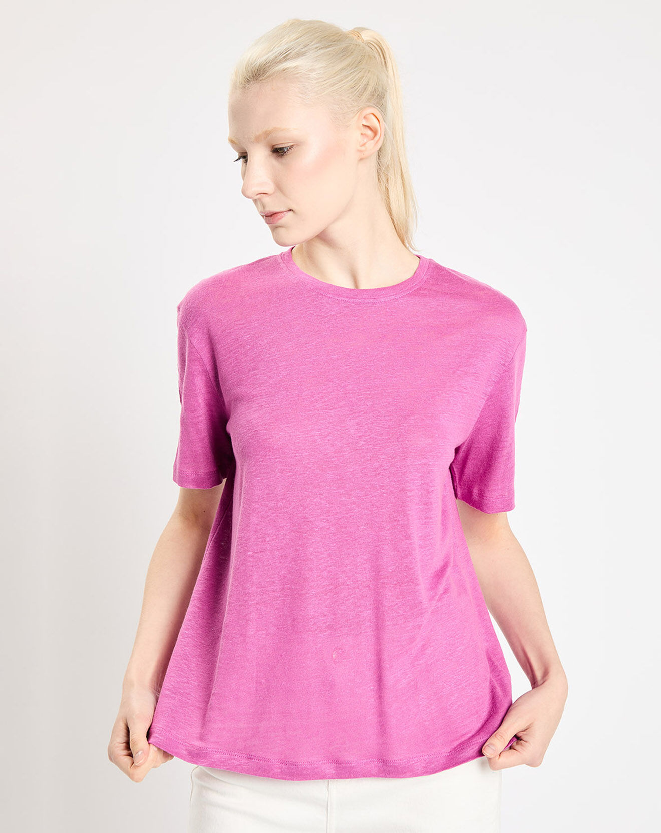 Jodhpur T-Shirt 100% Lin Ariba rose