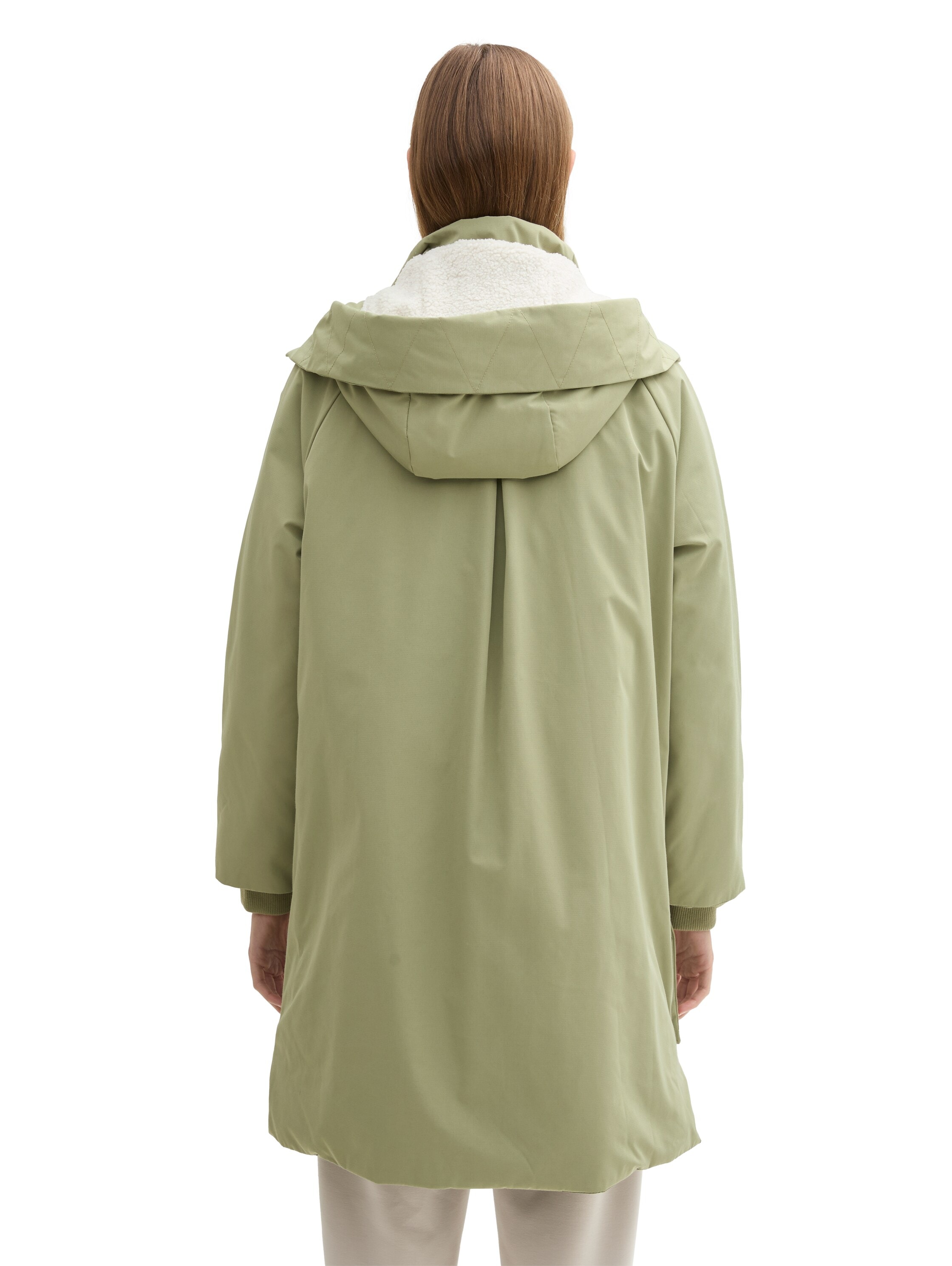 TOM TAILOR Denim Winterjacke mit Kapuze mit Kapuze