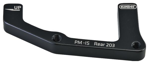 Adaptateur Frein Elvedes IS/PM 203 mm Noir