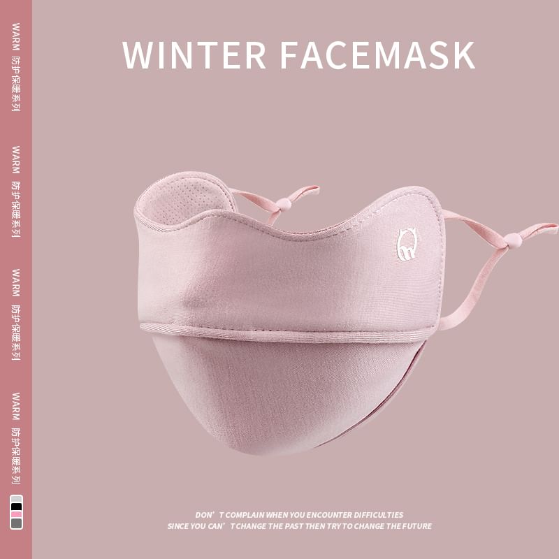 Kalamate - Effen warm masker met fleecevoering