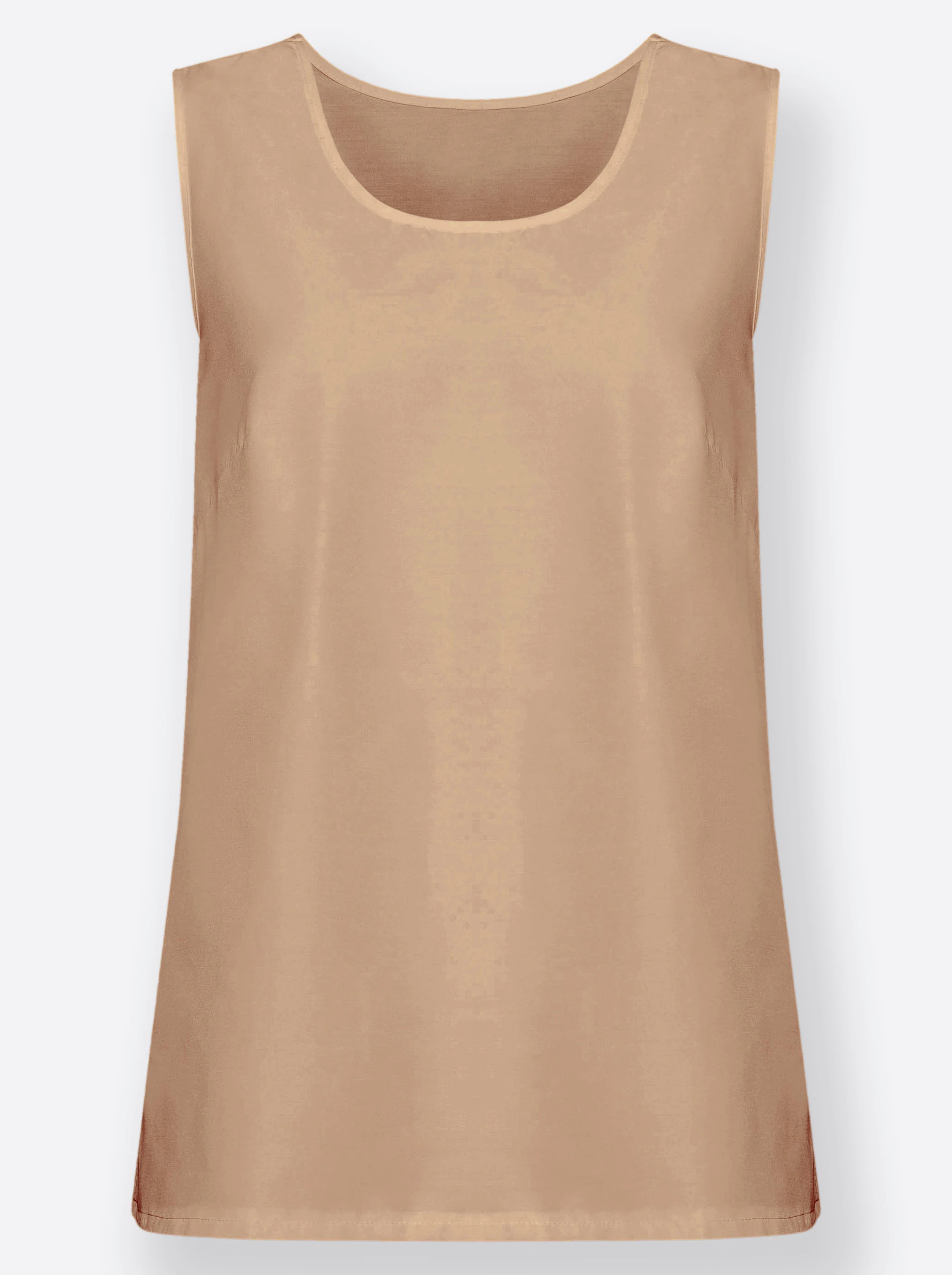 Trägertop in taupe