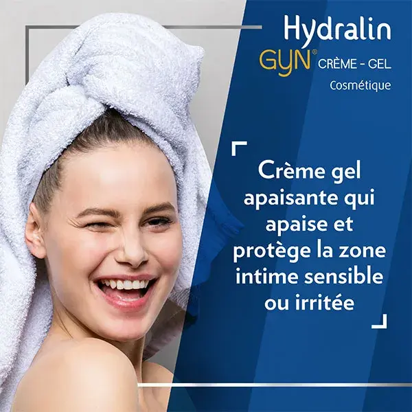 O Gel Creme Suavizante HydralinGyn® 35g acalma e protege a área íntima.