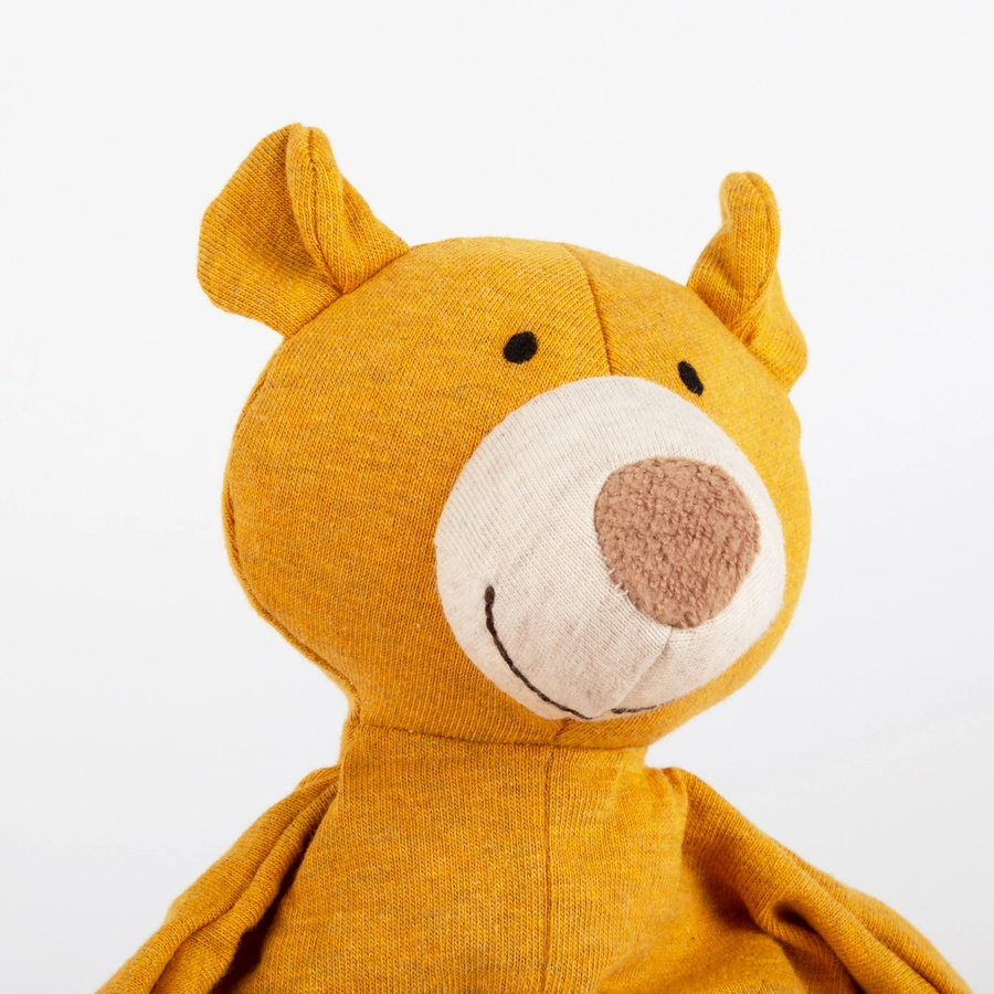 sigikid® Schnuffeltuch Bär Yellow gelb