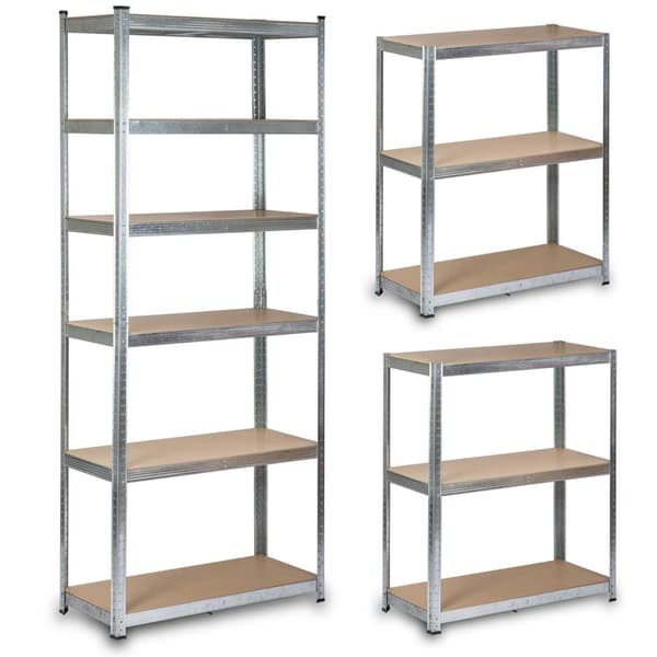 Metallhylle for oppbevaring 222 x 90 x 40 cm Humberg HR-814
