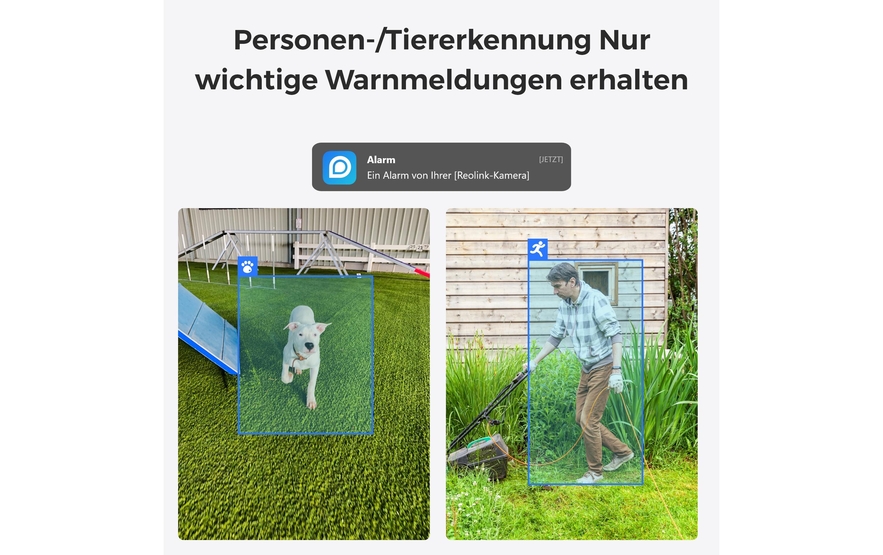 Netzwerkkamera E330 SchwarzKompakte & Smarte Indoor Kamera mit Schwenk & Neige