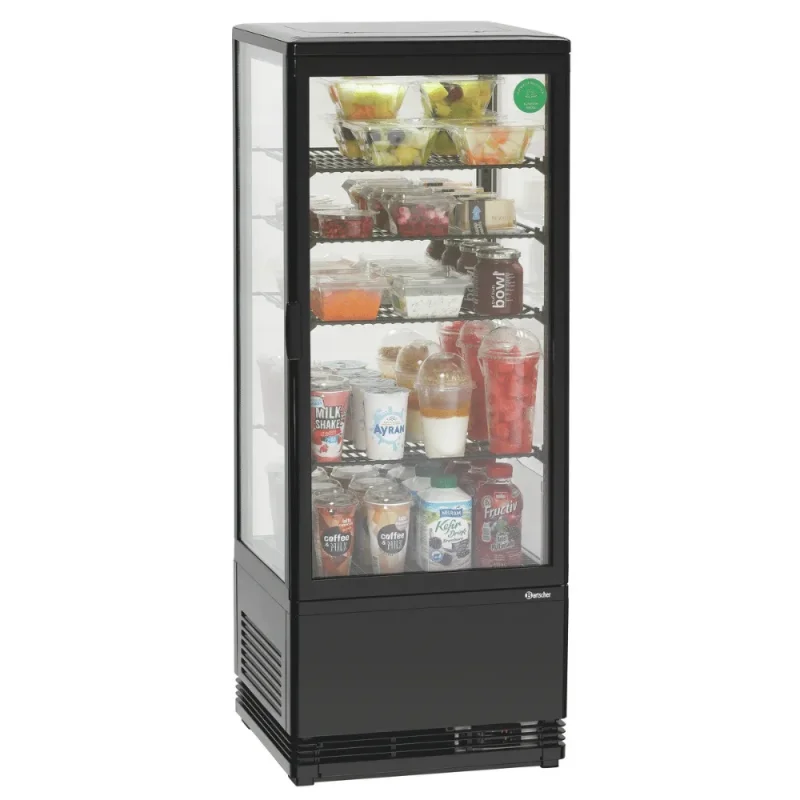 BARTSCHER - Mini vitrine réfrigérée 98L - Noir