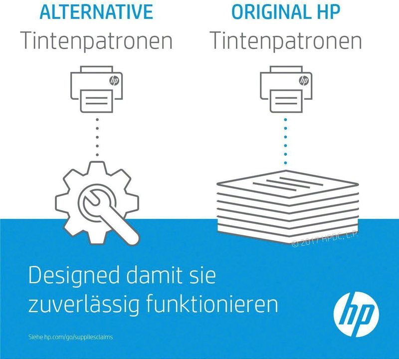 HP - T6N03AE Tricolor Inktcartridge - Multicolor - Hoge Kwaliteit