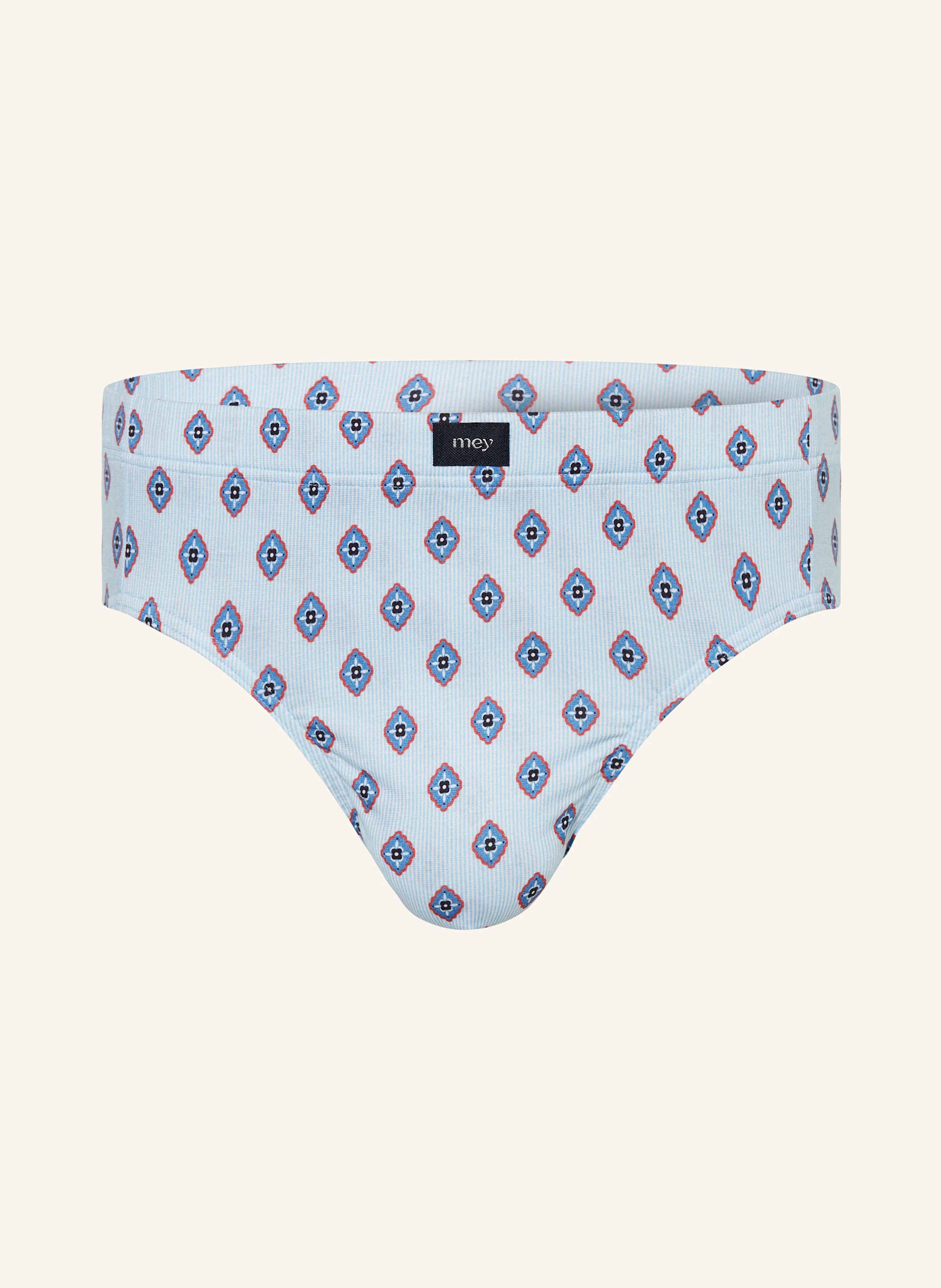 mey Slip Serie STRIPES WITH TIE PATTERN
