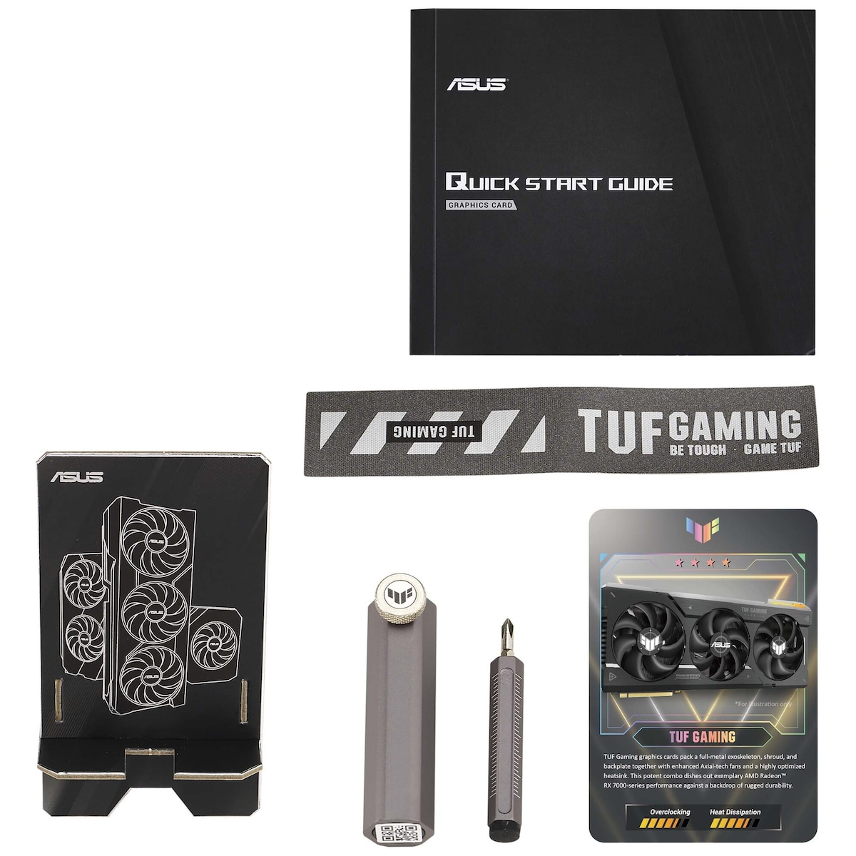 ASUS TUF Gaming Radeon RX 7900 XTX 24GB OC grafikkort